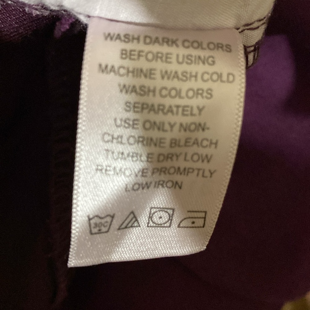 Woman Within Purple Ladies Jeans 22W - Picture 8 of 8